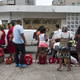 Residents in San Juan, Puerto Rico, line up for gasoline days after Hurricane Maria made landfall. (Alex Wroblewski/Getty Images)
